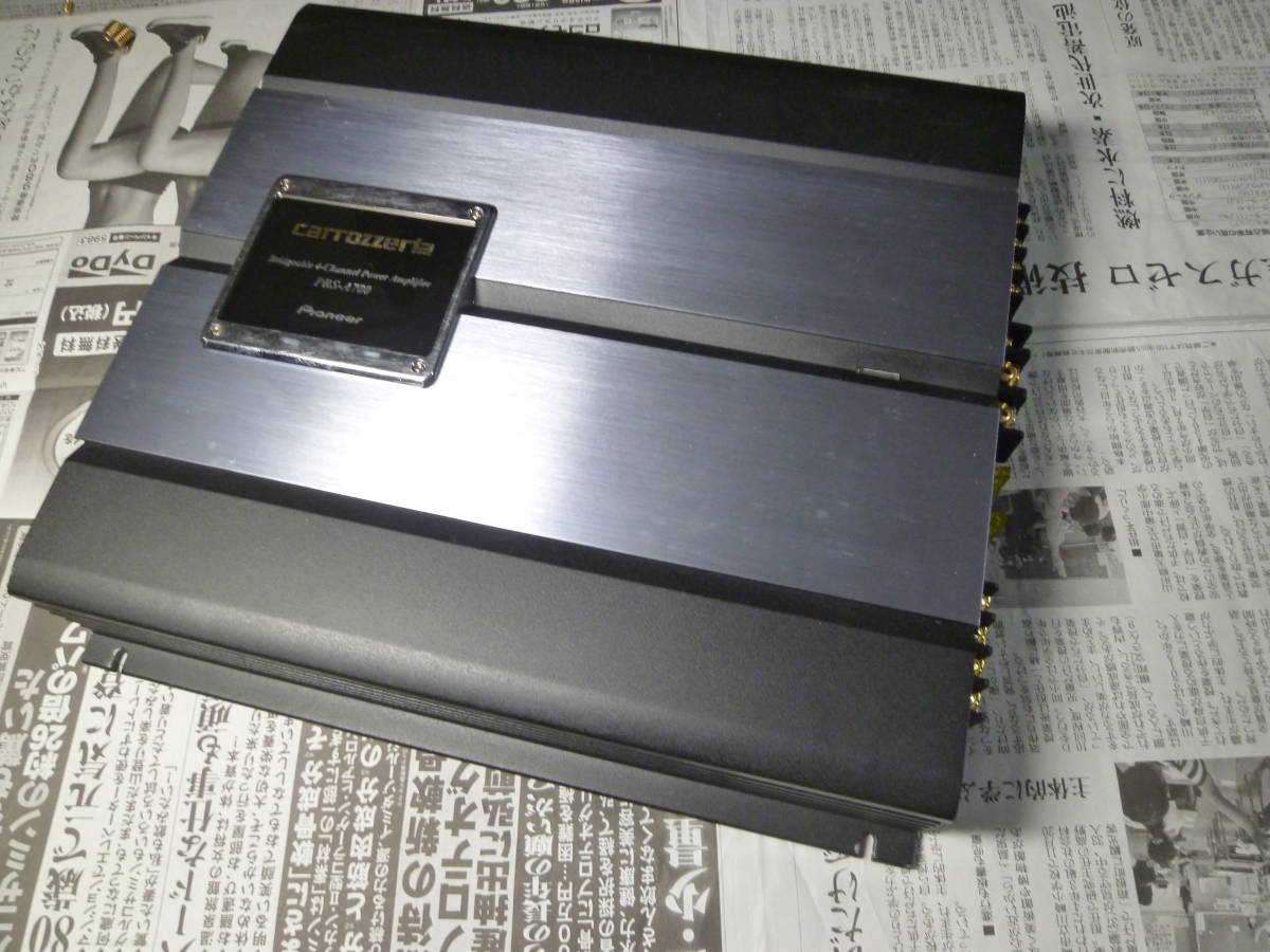 ハイエンドアンプ! 定価10万円 RCA1系統4ch出力可 HPS/LPS内臓 車載 