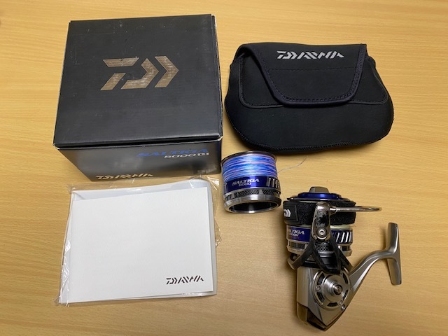 ☆美品☆ DAIWA ダイワ ソルティガ SALTIGA 5000H （替えのスプール