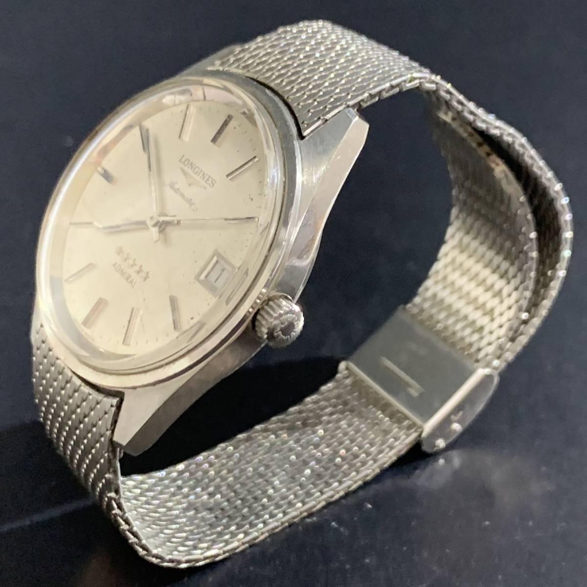 LONGINES ロンジン ADMIRAL アドミラル 5スター デイト 自動巻き 稼動