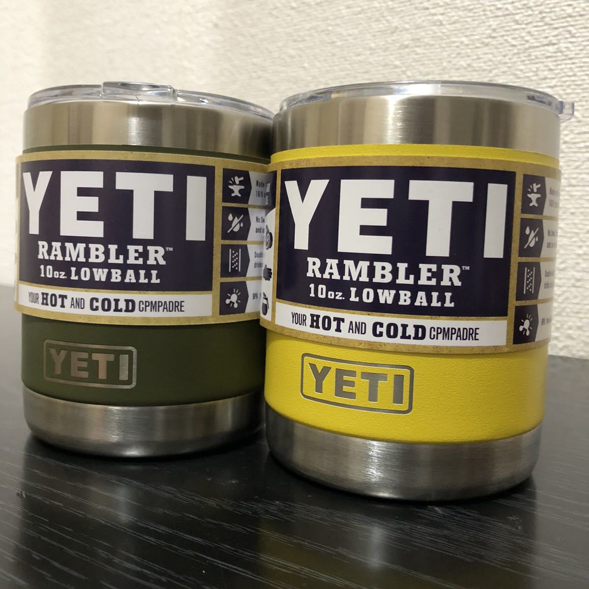YETI 10オンス 0 ローボール ランブラー (イエティ) 真空断熱 Rambler