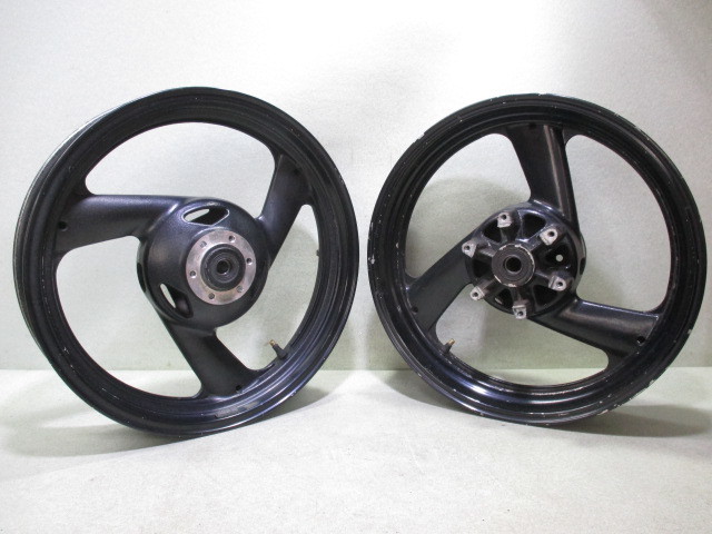 C即決&送料無料!XJR400R用前後ホイール527 純正.RH02J.後期.めくれ無し