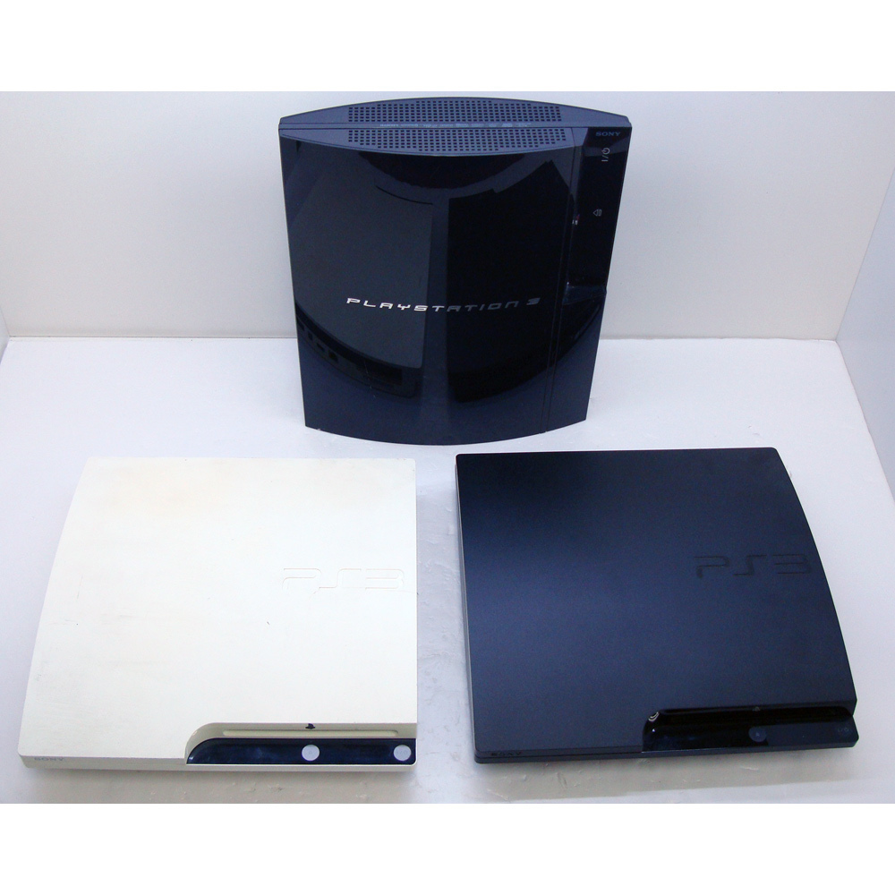 ジャンク】PS3 本体 3台セット 160GB×2 20GB 本体のみ