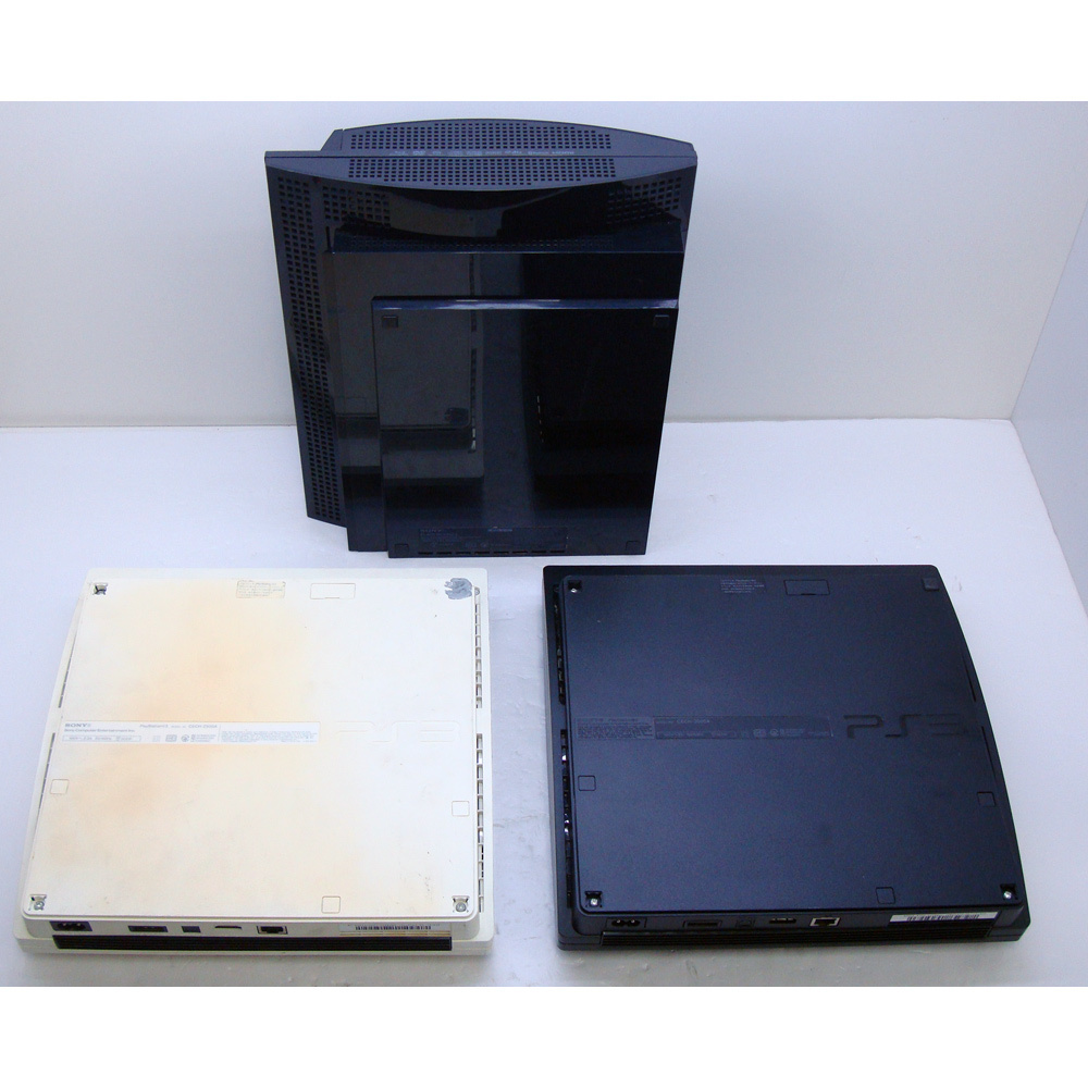 PS3ジャンクセット！ 92本セット！激安！ ジャンク】PS3 本体 3台セット 160GB×2 20GB 本体のみ