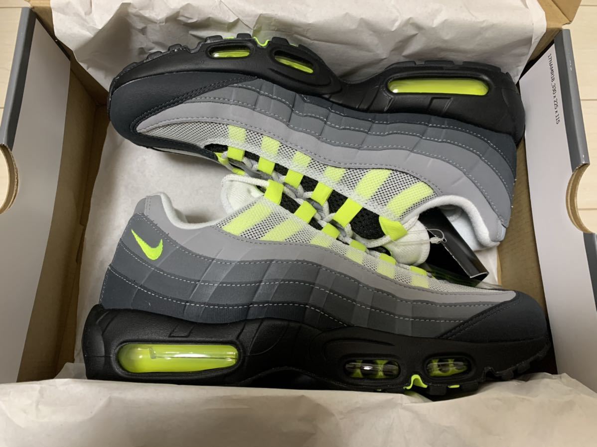 NIKE AIR MAX 95 OG NEON YELLOW 新品未使用 27.0cm 2020 イエロー