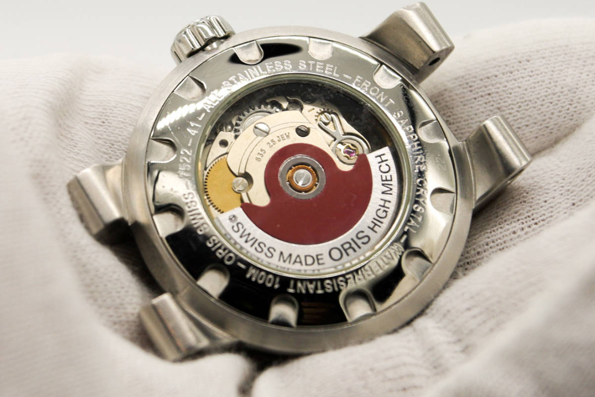 オリス　自動巻　時計　(ベルトコマ不足してます)_5