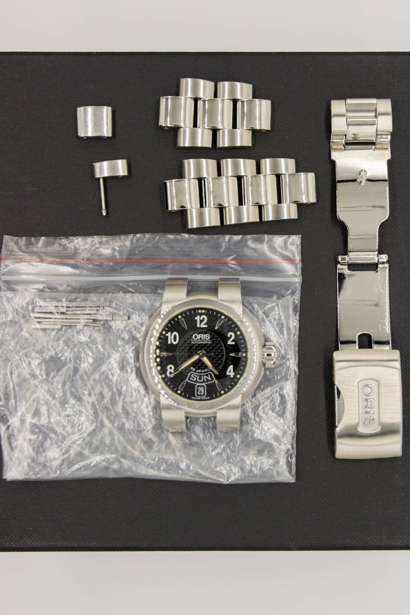 オリス　自動巻　時計　(ベルトコマ不足してます)_6