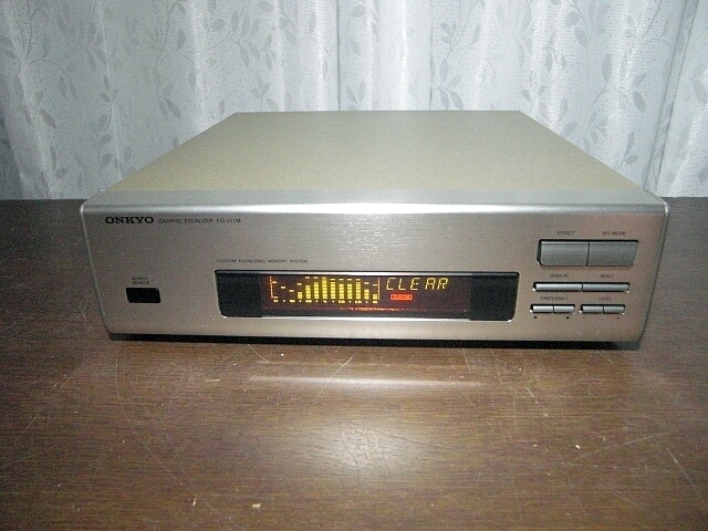 ONKYO グラフィックイコライザー EQ-211M
