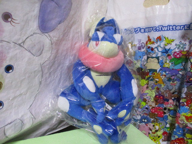 ポケモンセンター限定 ぬいぐるみ ゲッコウガ 40 Big Pokemon Center Limited ポケットモンスター 売買されたオークション情報 Yahooの商品情報をアーカイブ公開 オークファン Aucfan Com