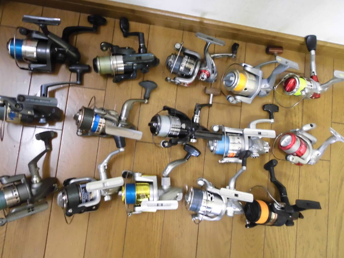 中小型スピニング15台。良品です。