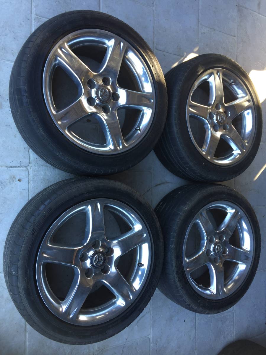 タイヤ、ホイール トヨタ アリスト純正 17×8J +50 5H-114.3 4本セット