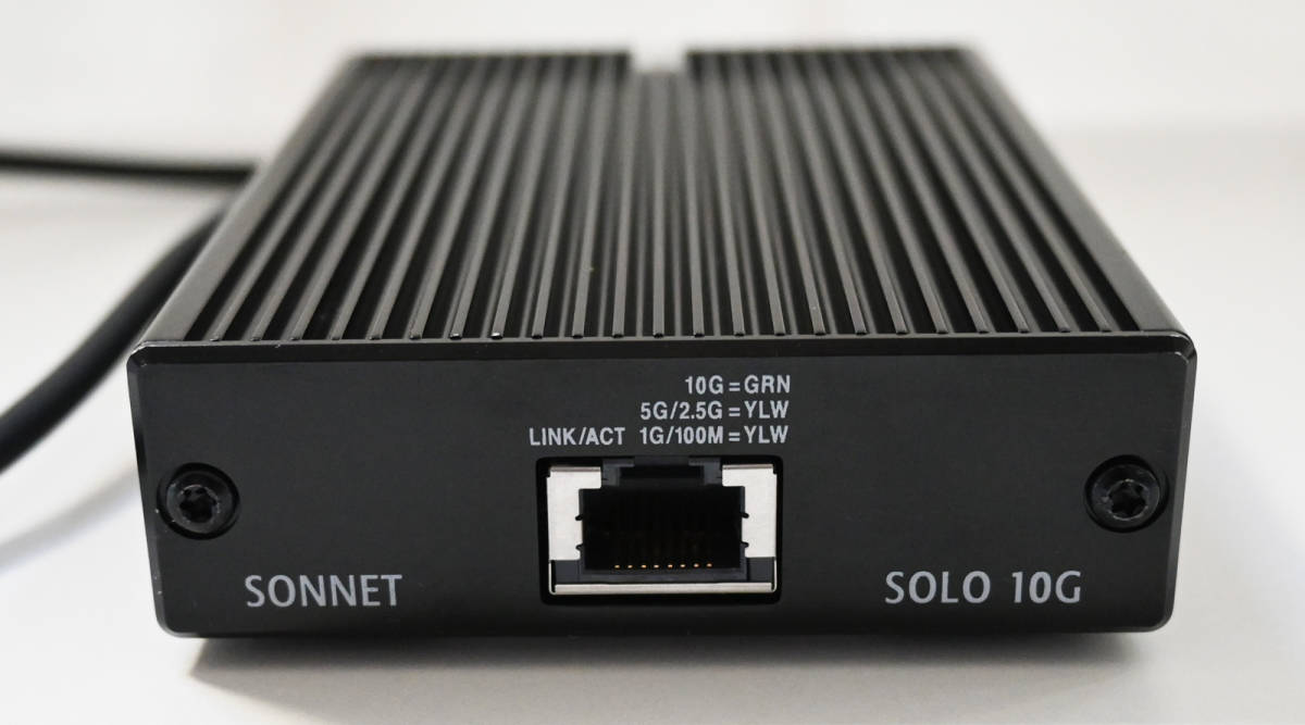 Sonnet Solo 10G Thunderbolt 3 Adapter präsentiert | Mac Life Sonnet Solo 10G Thunderbolt 3 Adapter präsentiert | Mac Life