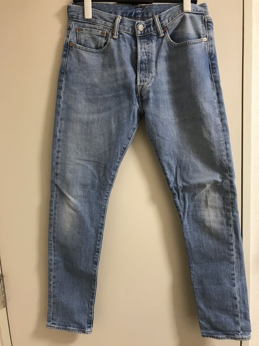 Levi S スキニーデニムパンツ 501s ダメージ加工リーバイス W31l30 タイト スリム W31 売買されたオークション情報 Yahooの商品情報をアーカイブ公開 オークファン Aucfan Com