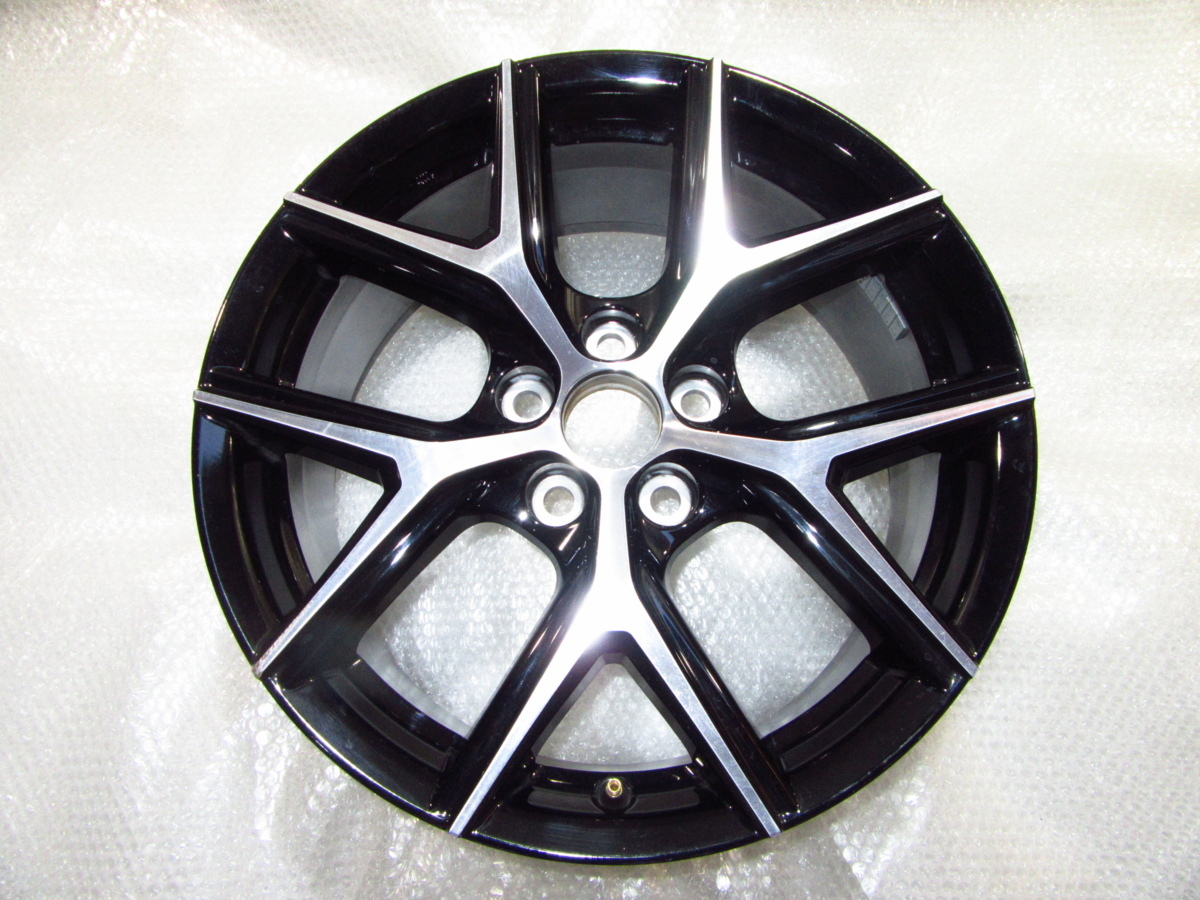トヨタ60系ハリアー スタイルアッシュ純正18インチアルミホイールのみ1本 18x7.5j+45 5H-114.3 60mmハブ