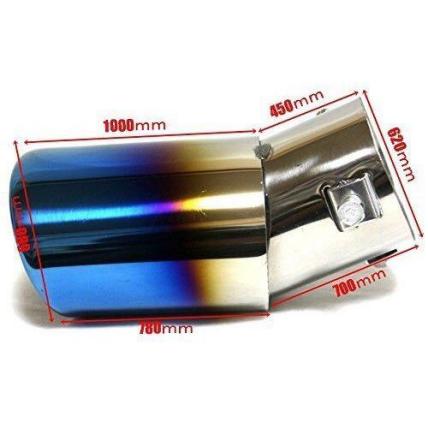 マフラーカッター 下向き チタン風 汎用 オーバル 跳ね上げ スラッシュ シングルマフラー 軽自動車 乗用車 ドレスアップ マフラーカッター 売買されたオークション情報 Yahooの商品情報をアーカイブ公開 オークファン Aucfan Com