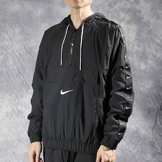 NIKE ナイキ アノラック ウーブンジャケット CV9168-010 黒 L