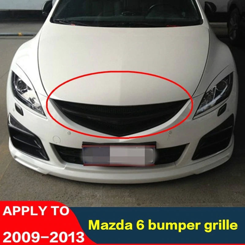 22新入荷 アテンザ マツダ 005 必須商品 Gh 2557 6 Mazda マットブラック フロントグリル マツダ用