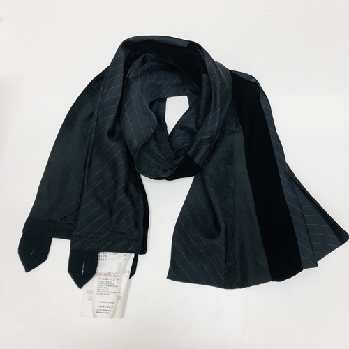 sacai サカイ 19-0010S 19ss leopard scarf 切り替えスカーフ マフラー