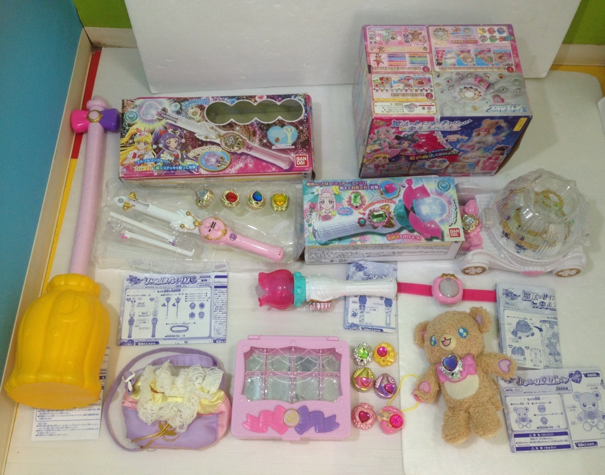 05as556 プリキュア 魔法つかいプリキュア リンクルステッキdx 魔法のレインボーキャリッジ プレシャスブレス おしゃべり変身モフルン プリキュア 売買されたオークション情報 Yahooの商品情報をアーカイブ公開 オークファン Aucfan Com