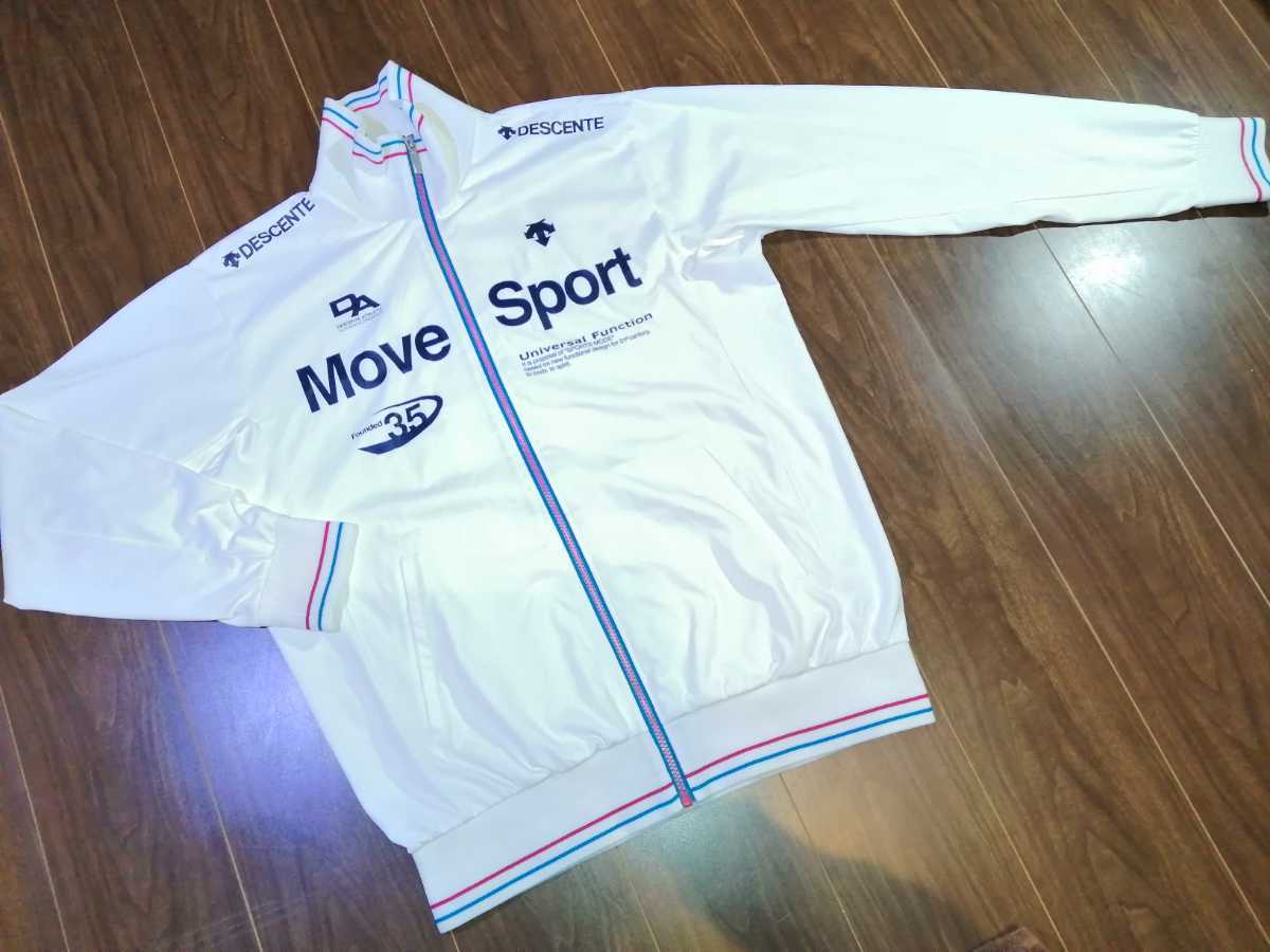 DESCENTE デサント MOVE SPORT ジャージ ムーブスポーツ ホワイト 白 