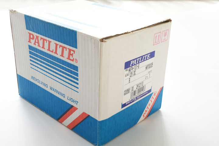 PATLITE HKFM-101 オレンジ回転灯 赤色回転灯12V G 買う PATLITE HKFM