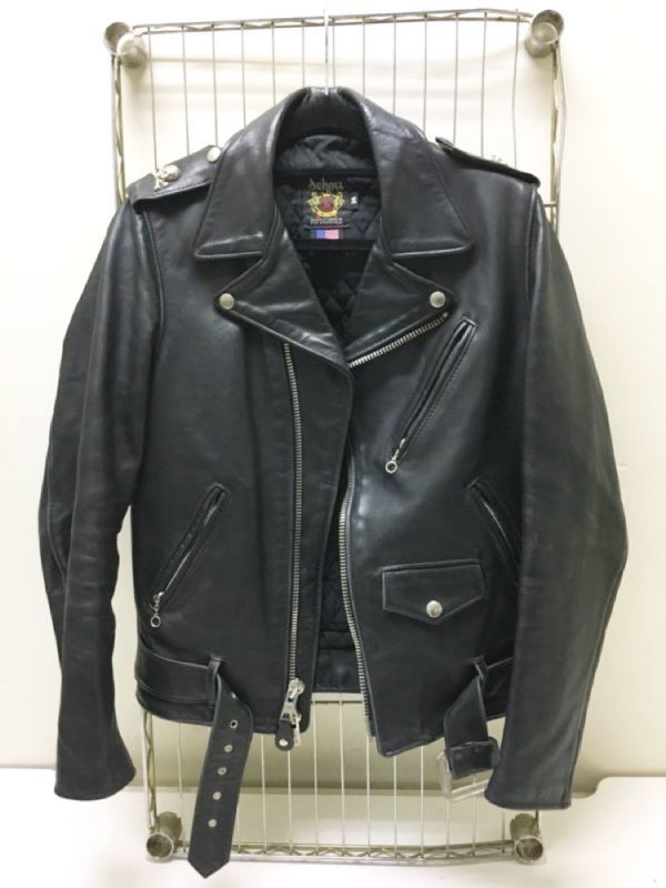 ショット mastermind マスターマインド ダブル ライダース レザー 