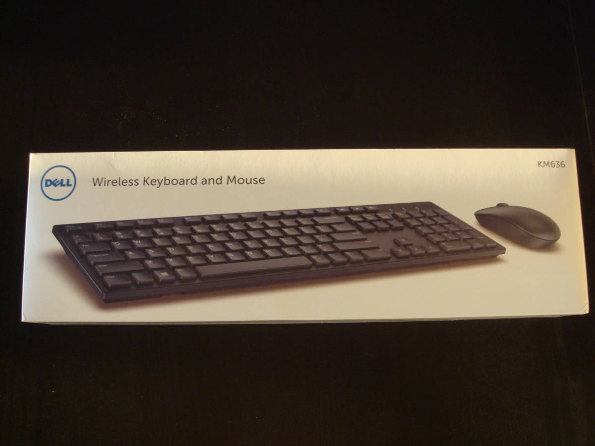 Dell ワイヤレスキーボード・マウスセット KM636 ブラック（送料無料）_1