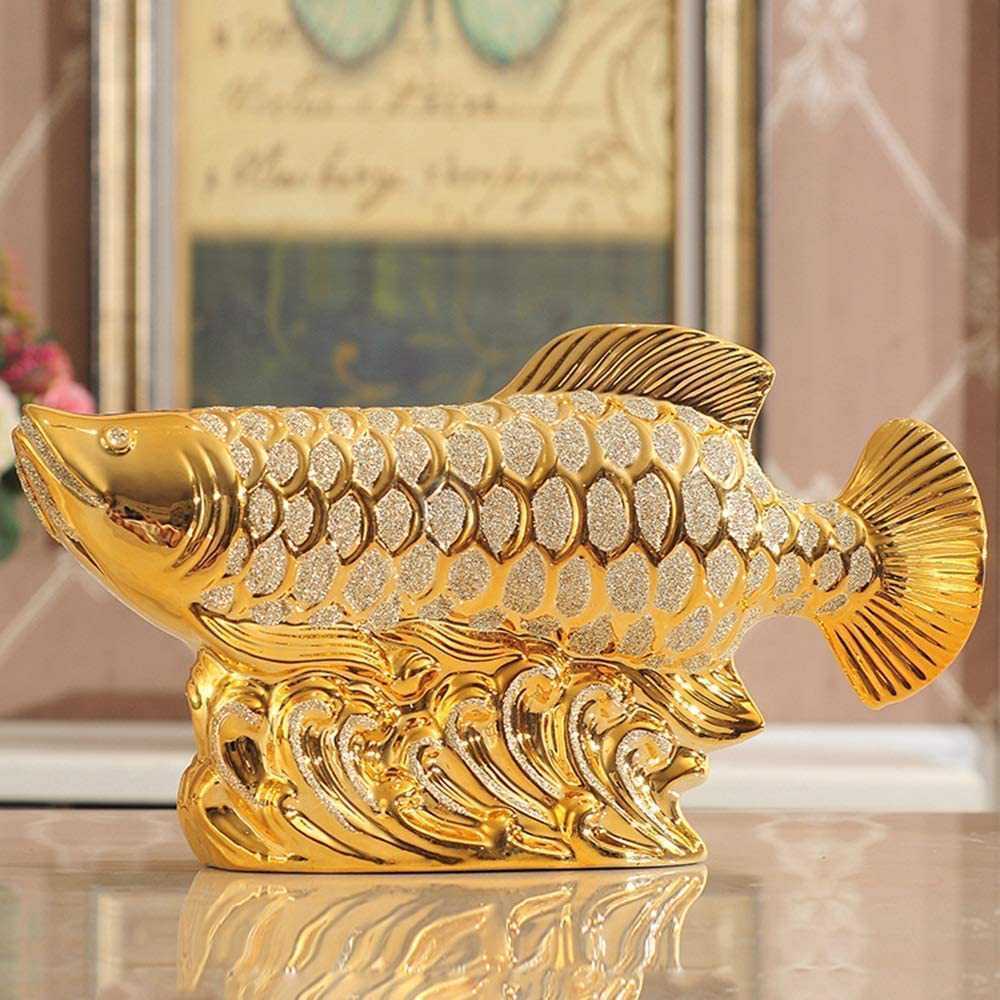 アロワナ 金運アップ 風水 置物