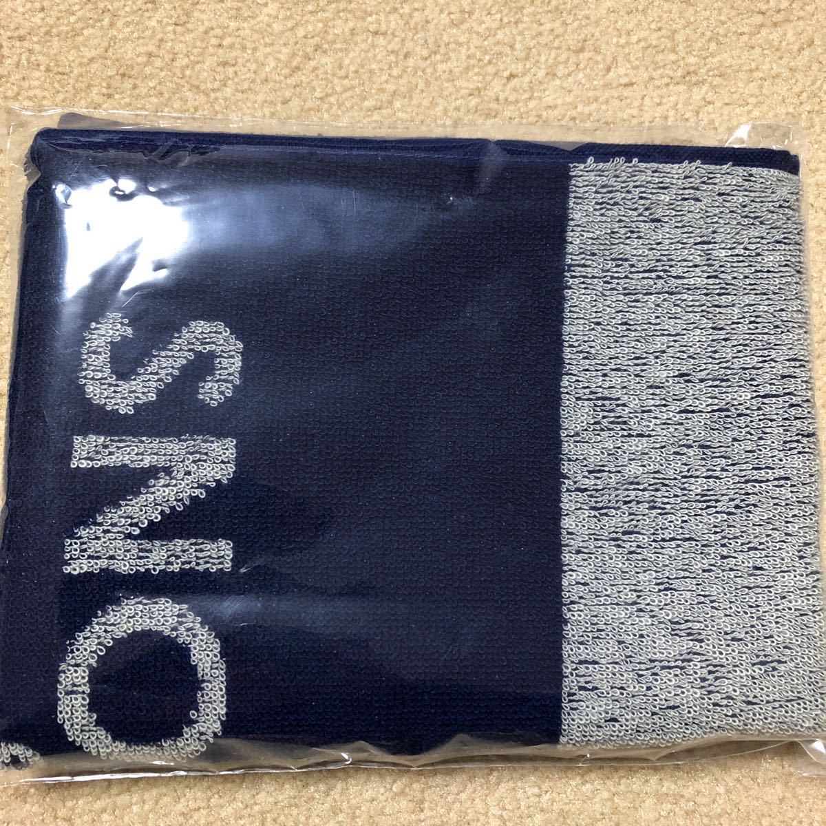 ローソン　スヌーピータオルデザインA ブルー未使用品_2