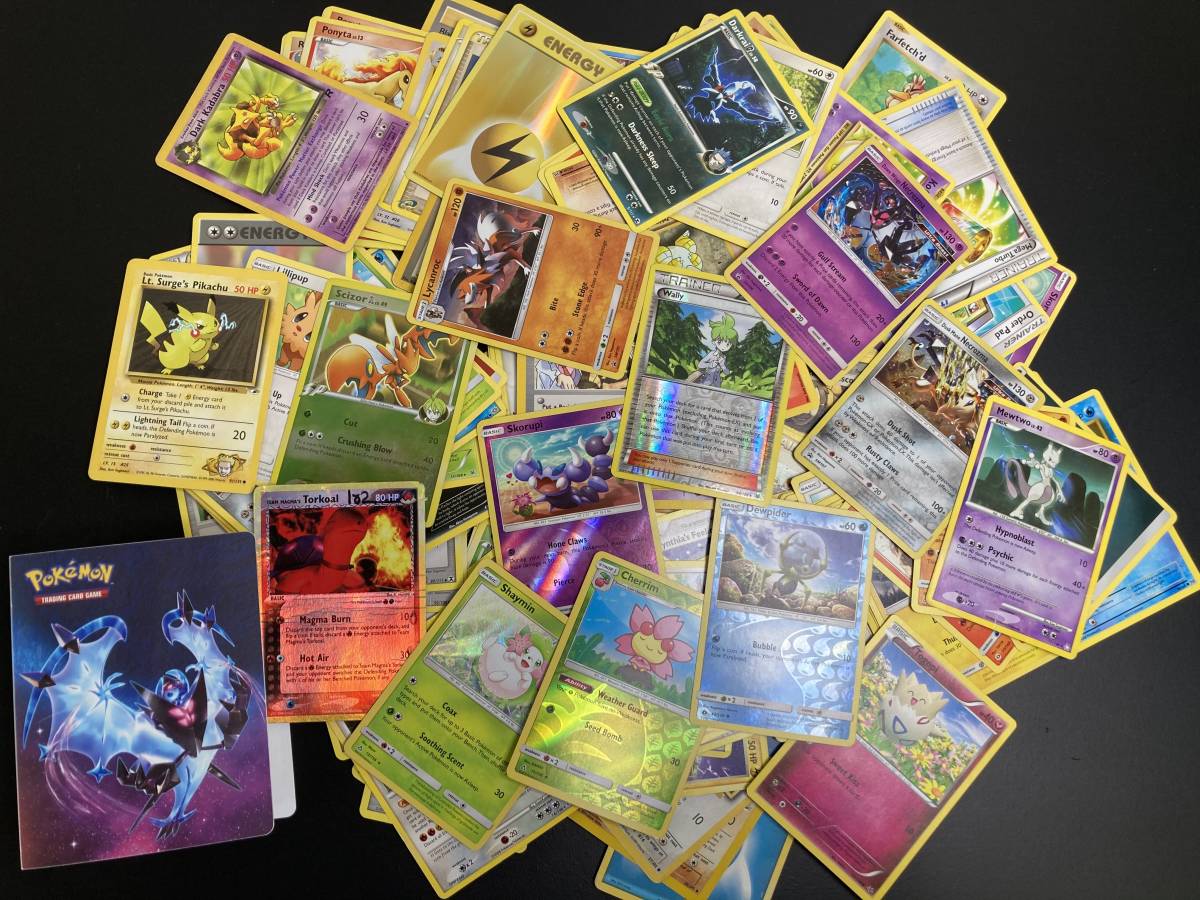 未検品 海外版 英語版 ポケモンカード まとめ 厚み5 2 カードファイルセット ポケットモンスター キラ ノーマル レア 370円 その他 売買されたオークション情報 Yahooの商品情報をアーカイブ公開 オークファン Aucfan Com