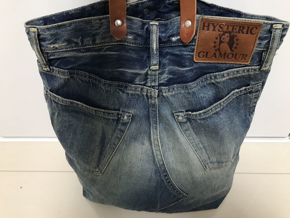 希少 HYSTERIC GLAMOUR SP加工 小窓 スタッズ ダメージ加工 希少 
