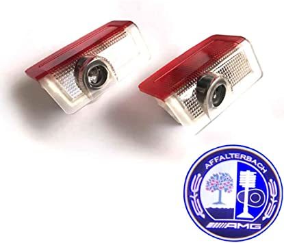 Benz-E-Aff-blue Ltsplay レーザーロゴライト ドアウェルカムライト カーテシーランプ LEDロゴ投影 メル_2