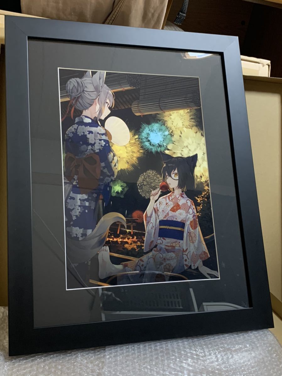 凪白みと - 白上フブキ アズレン 重桜 江風 複製原画 アズールレーン