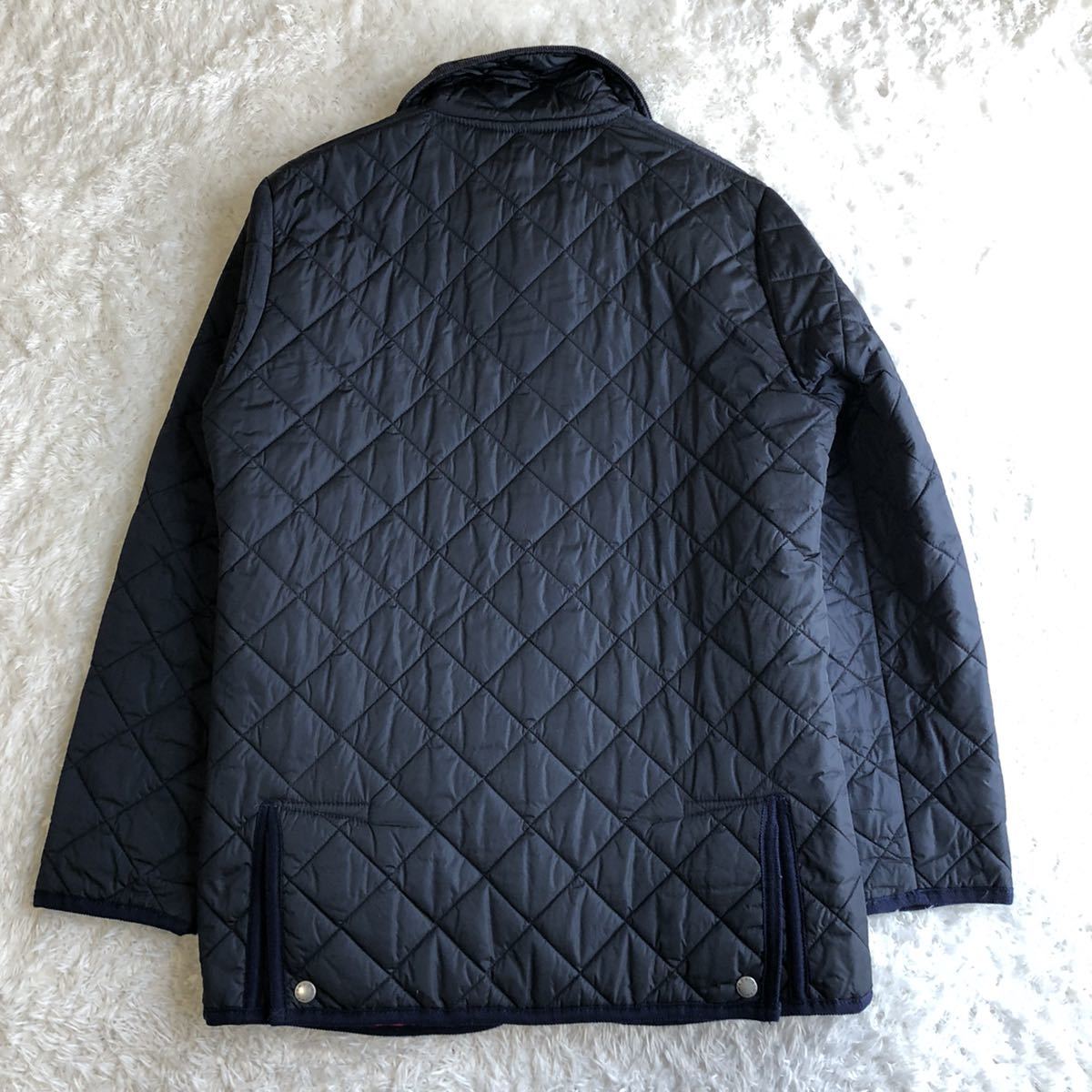 裏地レッド】 マッキントッシュ キルティング コート ジャケット 艶 