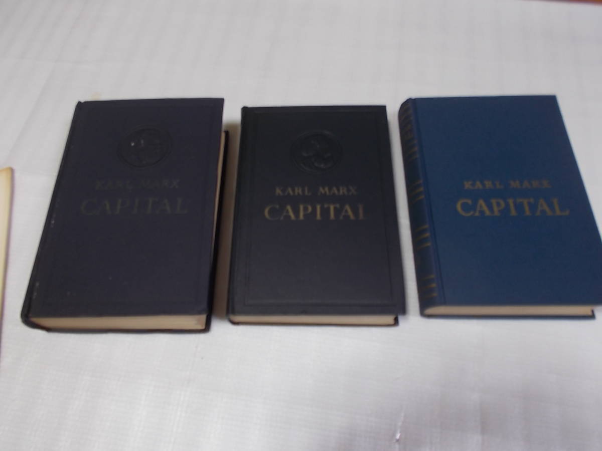 Karl Marx 「CAPITAL Three Volume Set（英訳資本論 全三巻