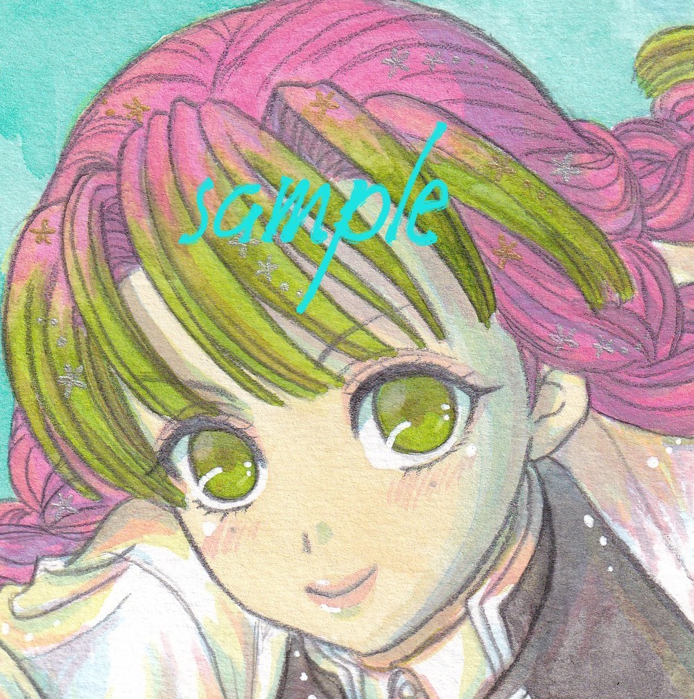 自作手描きイラスト サイズ 鬼滅の刃 甘露寺蜜璃 時透無一郎 手描きイラスト 売買されたオークション情報 Yahooの商品情報をアーカイブ公開 オークファン Aucfan Com