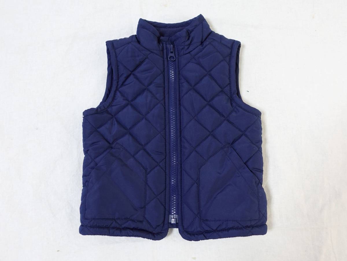 福祉バザー Old Navy オールドネイビー 中綿ベスト 紺 70 80 75 84cm 売買されたオークション情報 Yahooの商品情報をアーカイブ公開 オークファン Aucfan Com