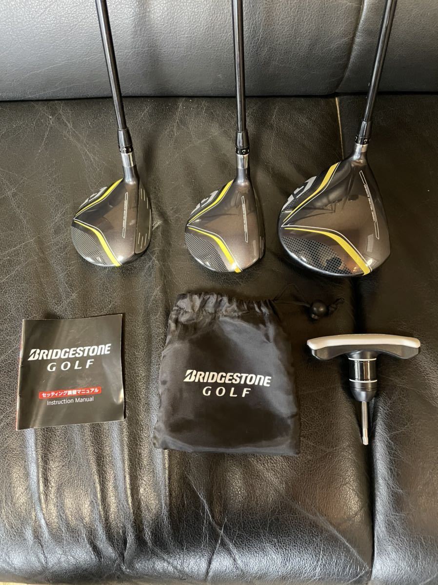 ブリヂストン BRIDGESTONE ツアーステージ TOURSTAGE GR 2014 #1 ドライバー ウッド10.5 #3 スプーン #5 クリーク 3本セットB14-03W S _2