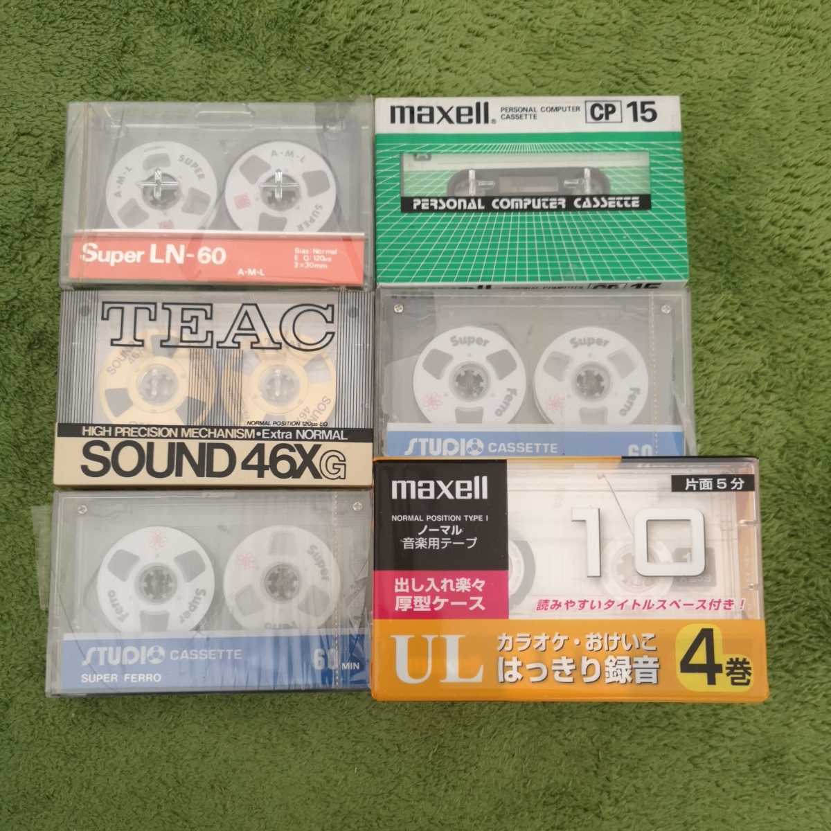新品未使用 TEAC SOUND 46XG オープンリール風 カセットテープ