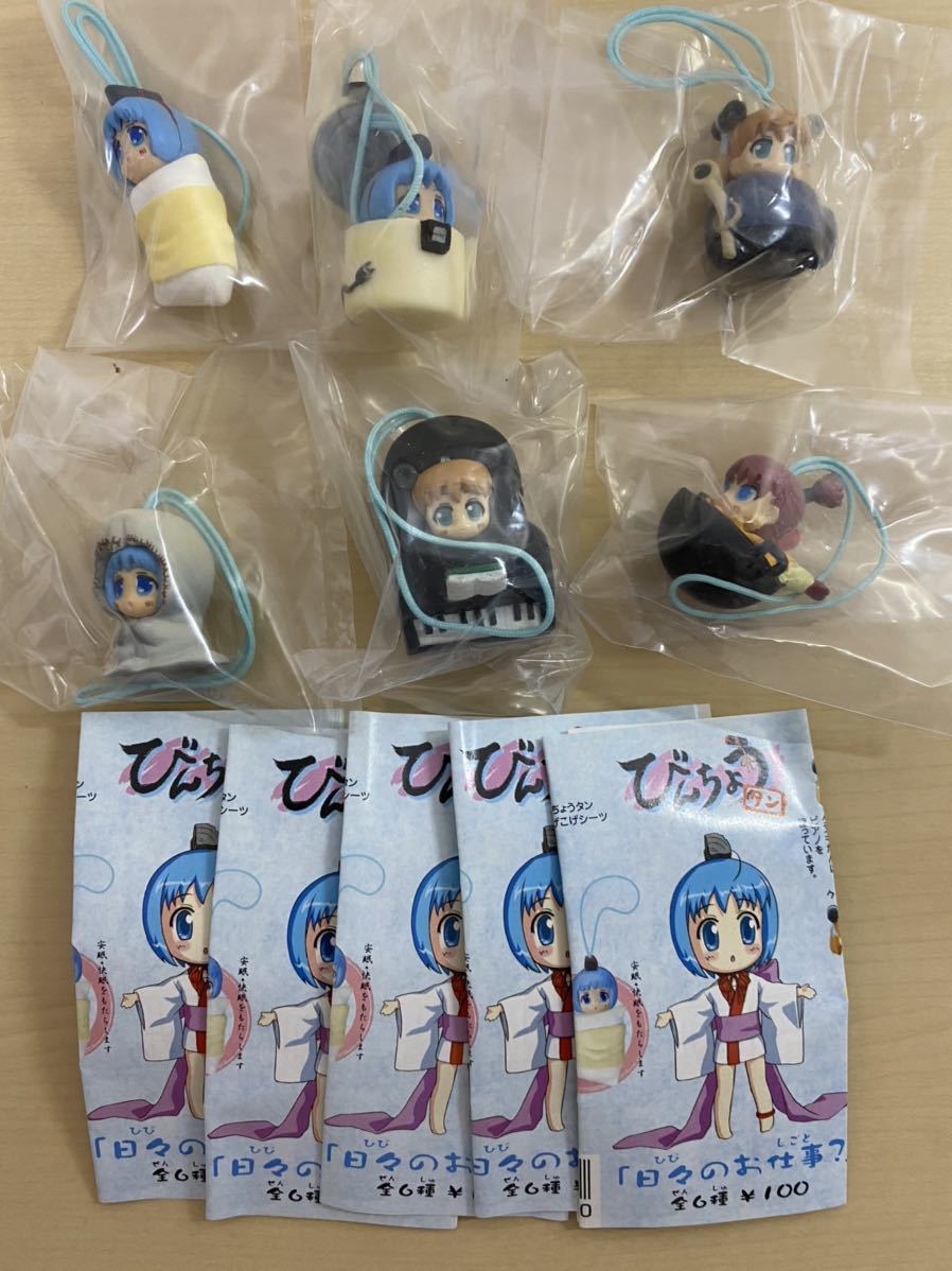 びんちょうタン 日々のお仕事 ガチャ 全6種 コミック アニメ 売買されたオークション情報 Yahooの商品情報をアーカイブ公開 オークファン Aucfan Com