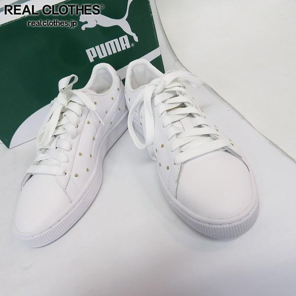 PUMA/プーマ W BASKET STUDS バスケットスタッズ スニーカー 369298-01 