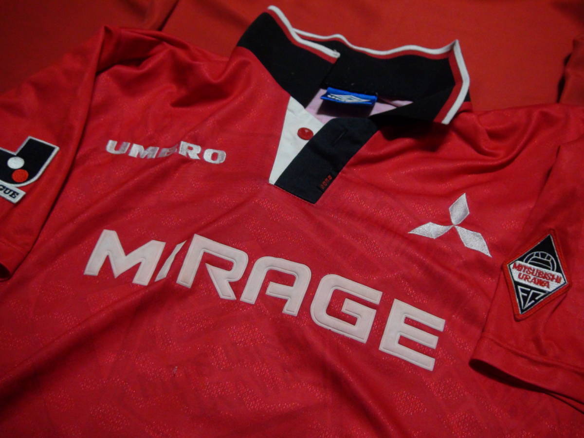 Yahoo!オークション - 浦和レッズ ユニフォームシャツ MIRAGE 選手サ