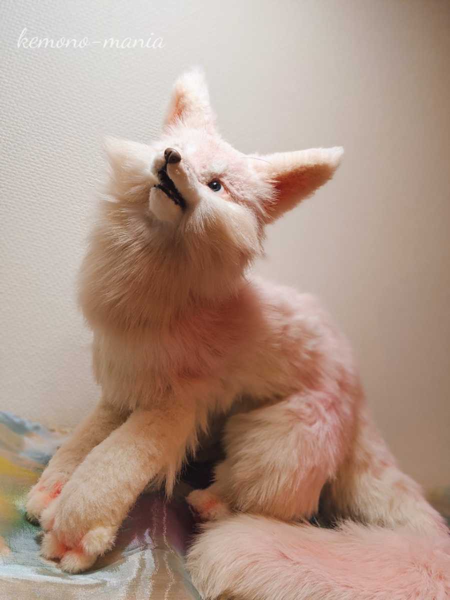 shiro ハンドメイド ぬいぐるみ アートドール 狐 犬 シャチ(動物