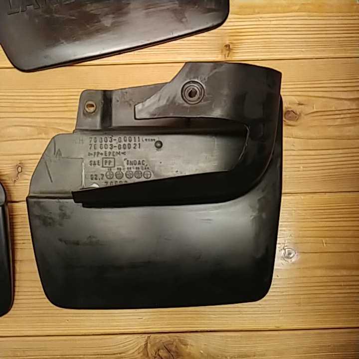 トヨタ　純正　ランドクルーザー80　ランクル80　マッドガード　泥除け　1台分_5