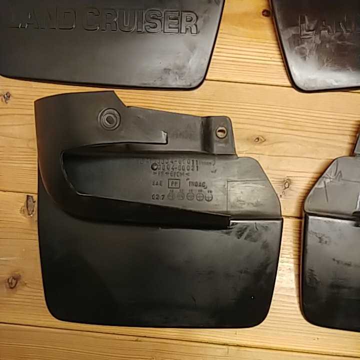 トヨタ　純正　ランドクルーザー80　ランクル80　マッドガード　泥除け　1台分_6