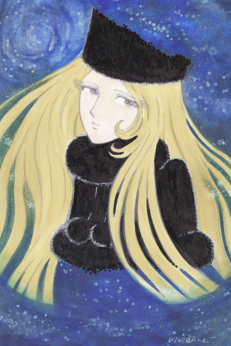 Vivi 同人 手描きイラスト メーテル5 銀河鉄道999 美女 美人画 女の子 ファンアート 直筆 原画 ポストカード 手描きイラスト 売買されたオークション情報 Yahooの商品情報をアーカイブ公開 オークファン Aucfan Com