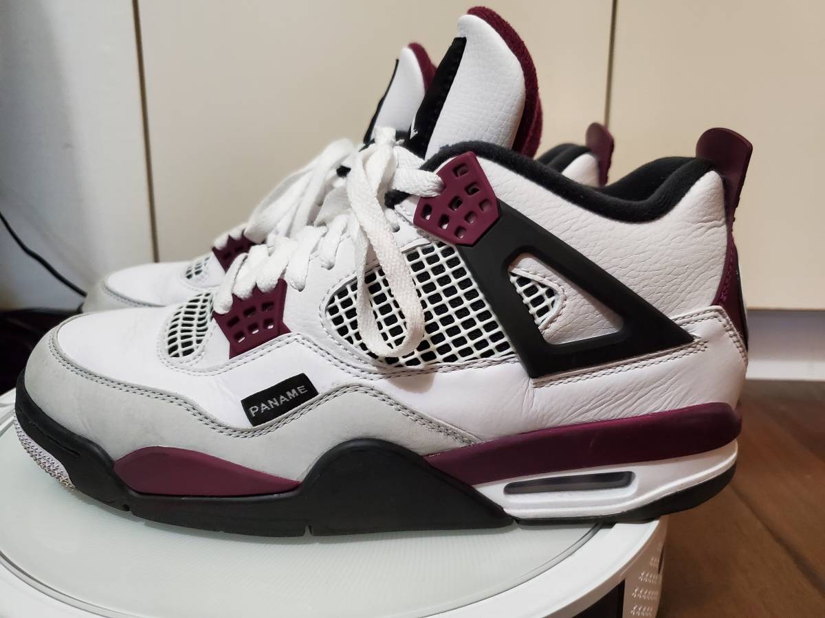 used】NIKE AIR JORDAN 4 RETRO PSG PARIS SAINT GERMAIN ナイキ エア 