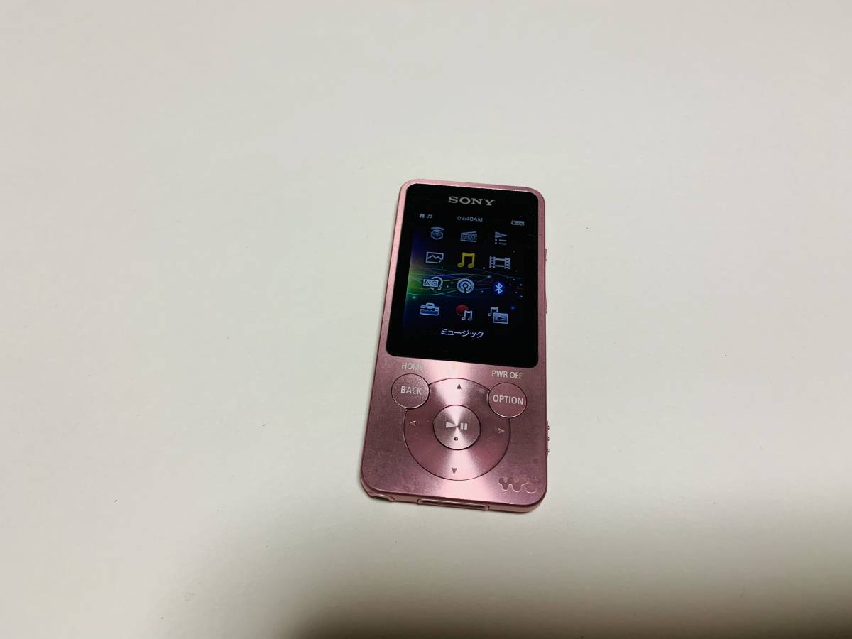 ☆人気 SONY ウォークマン NW-S15 16GB ライトピンク ノイズキャンセ