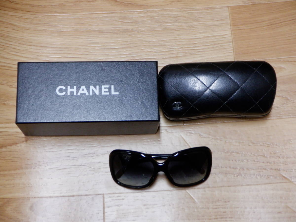 CHANEL シャネル リボン サングラス 5171-A C.501/3C CHANEL シャネル リボンデザイン ブラック サングラス 5171-A C.501/3C