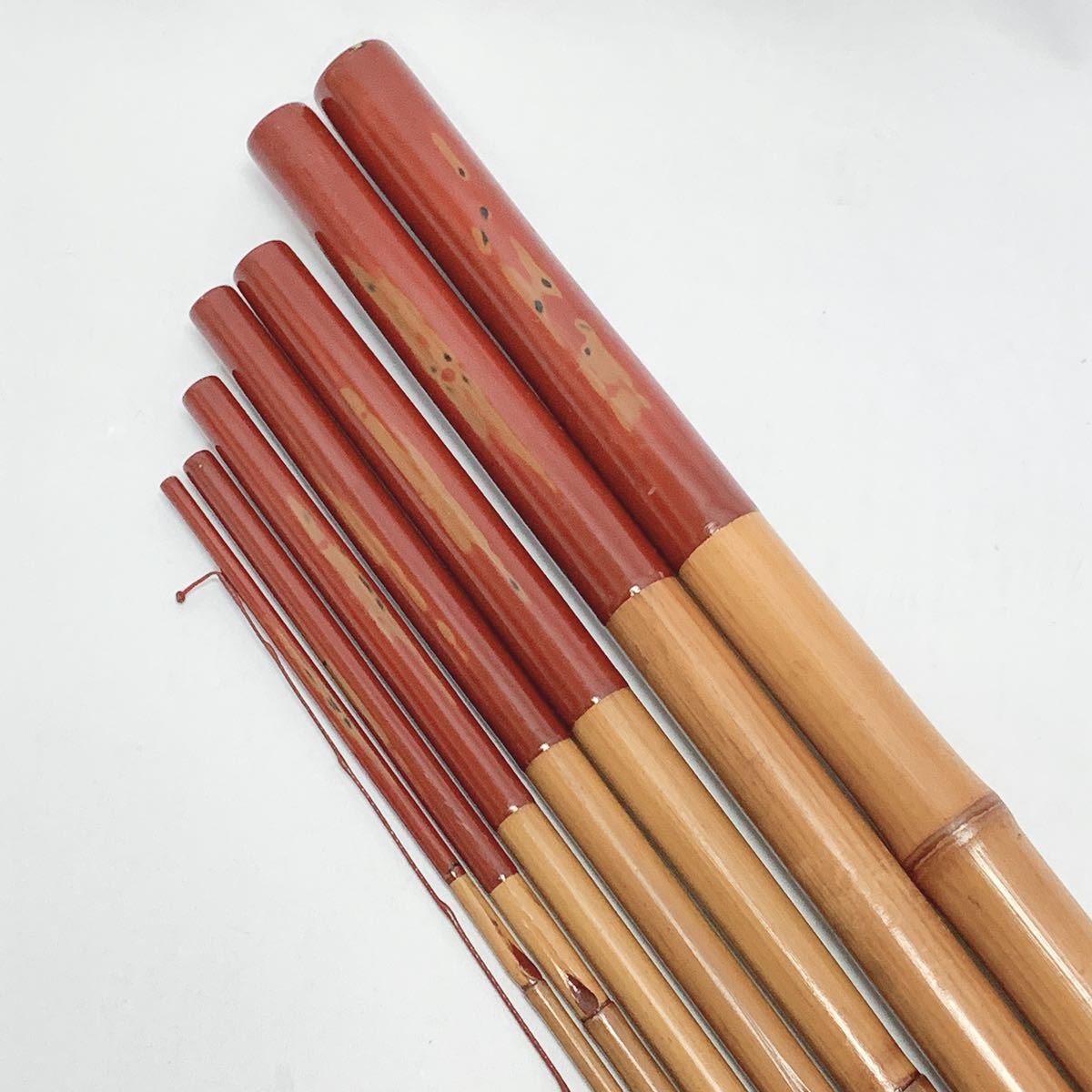 竹竿 竹製 和竿 釣竿 銘あり へら竿 ヘラ竿 長竿 R尼0127○_2