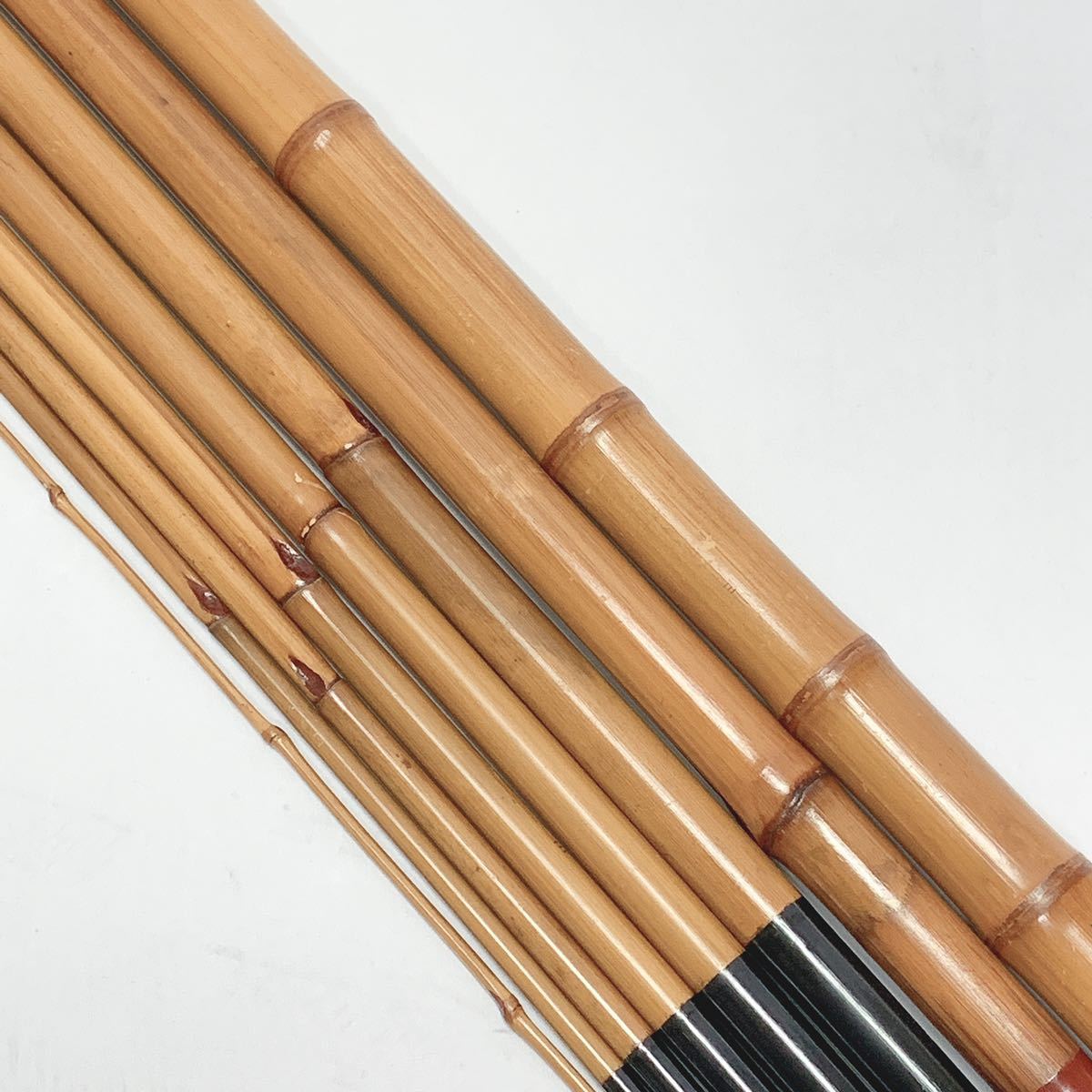 竹竿 竹製 和竿 釣竿 銘あり へら竿 ヘラ竿 長竿 R尼0127○_4